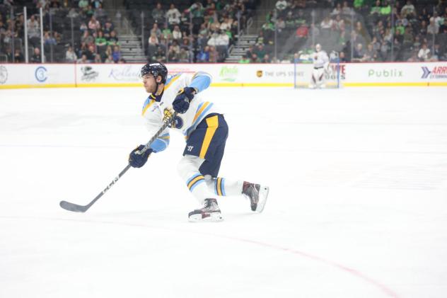 Atlanta Gladiators' Zach Yoder in action