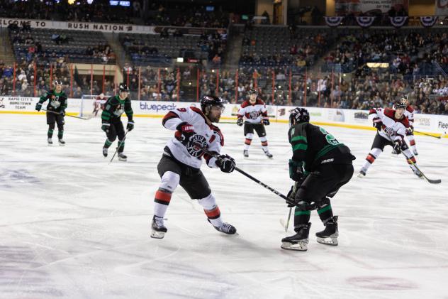 Rapid City Rush forward Calder Brooks