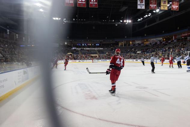 Rapid City Rush defenseman Tyson Helgesen