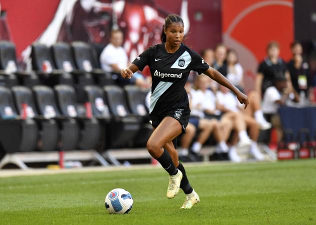 NJ-NY Gotham FC forward Midge Purce