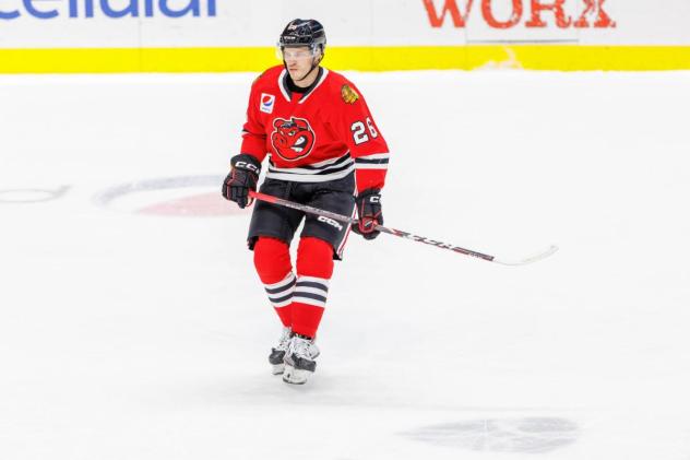 Rockford IceHogs defenseman Nolan Valleau