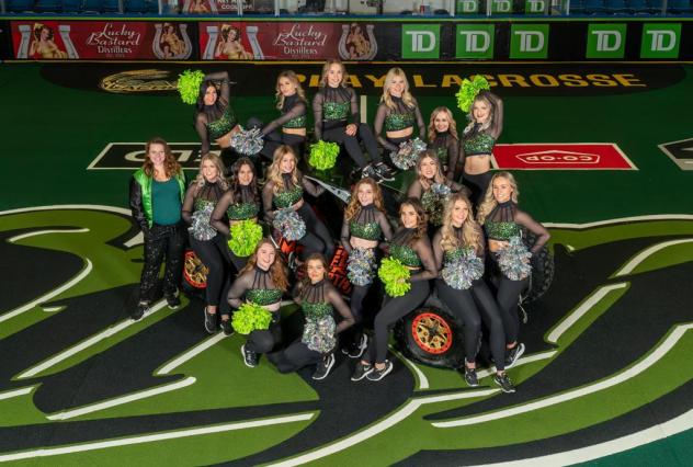Saskatchewan Rush cheer team