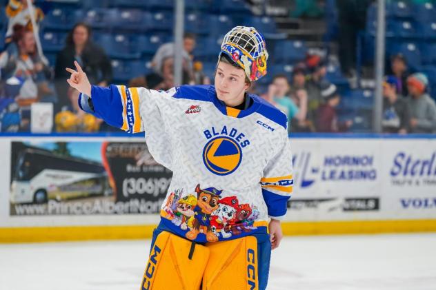 Saskatoon Blades PAW Patrol jersey