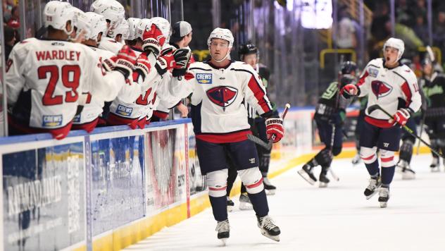 South Carolina Stingrays celebrate win