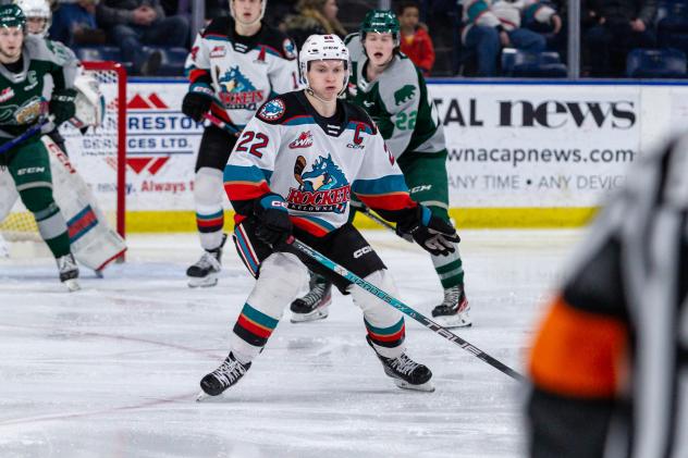Kelowna Rockets centre Gabriel Szturc