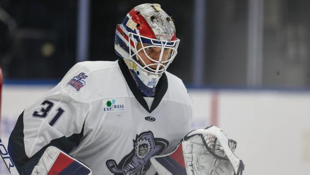 Jacksonville Icemen goaltender Parker Gahagen