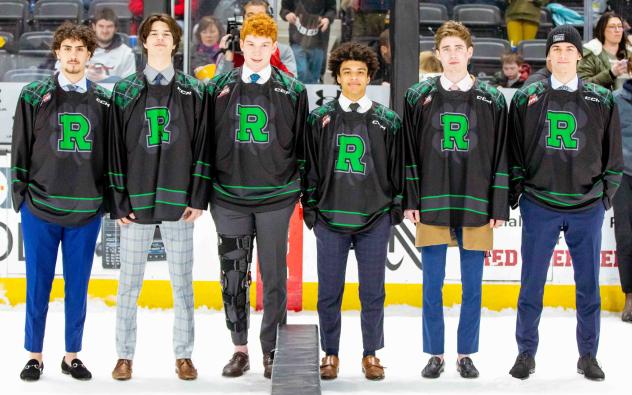 Red Deer Rebels St. Patrick's Day jerseys