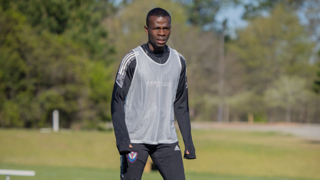 Tormenta FC forward Andrew Akindele