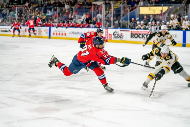 Springfield Thunderbirds' Martin Frk in action