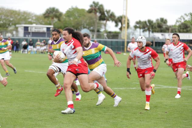 Utah Warriors's Mika Kruse in action