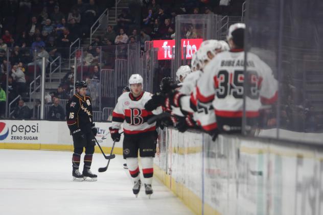 Belleville Senators celebrate win