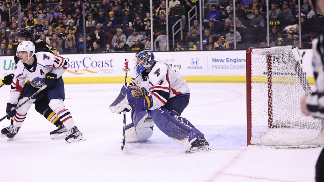 Springfield Thunderbirds goaltender Vadim Zherenko