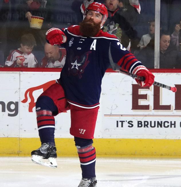 Allen Americans' Colton Saucerman