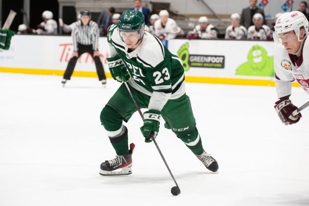 Carson MacKinnon with the University of Prince Edward Island