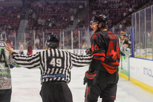 Cincinnati Cyclones' Justin Vaive on game night