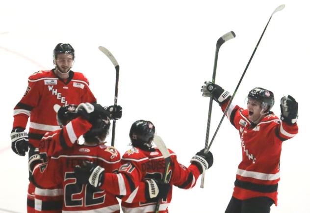 Wheeling Nailers celebrate win