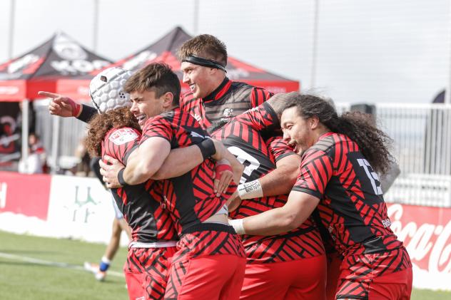 Utah Warriors celebrate win