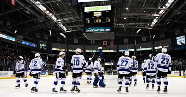 Victoria Royals on game night