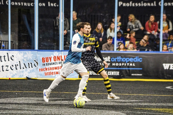 Kyle Swanner of the St. Louis Ambush vs. the Milwaukee Wave