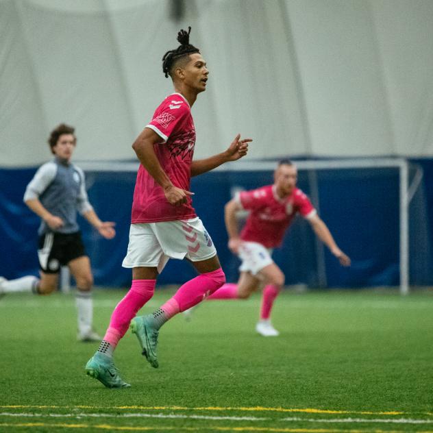 Forward Madison FC forward Derek Gebhard