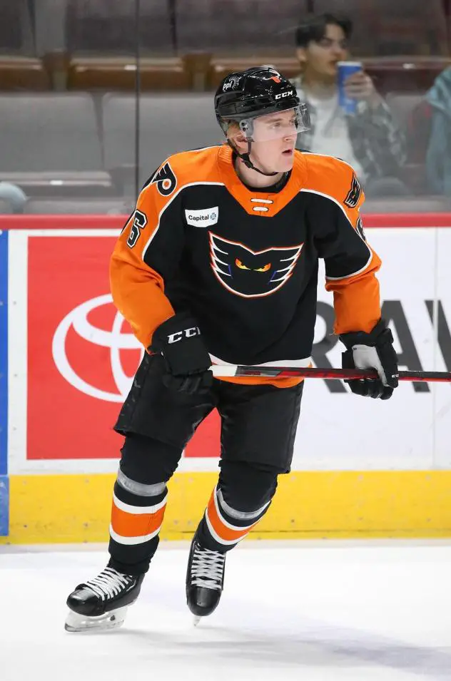 Lehigh Valley Phantoms defenseman Emil Andrae