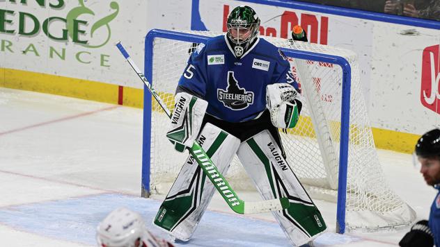 Adam Scheel of the Idaho Steelheads