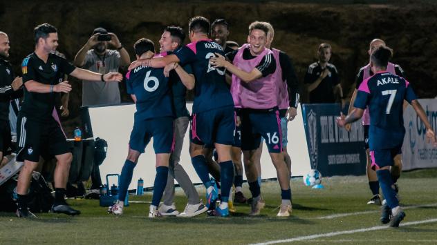South Georgia Tormenta FC celebrates win