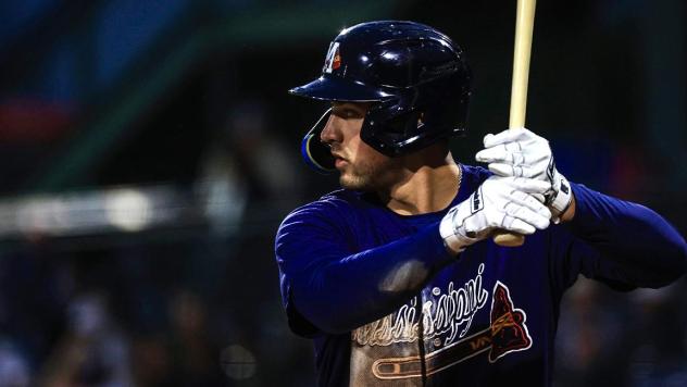 Mississippi Braves at bat