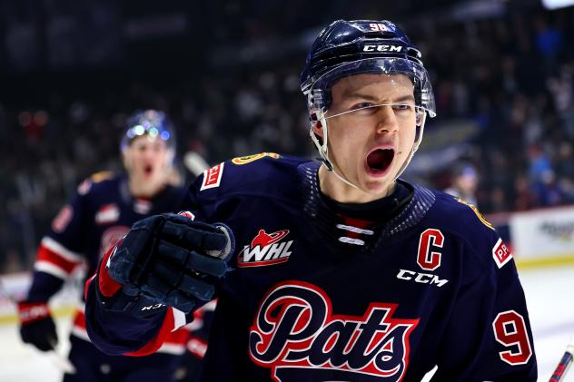 Regina Pats captain Connor Bedard