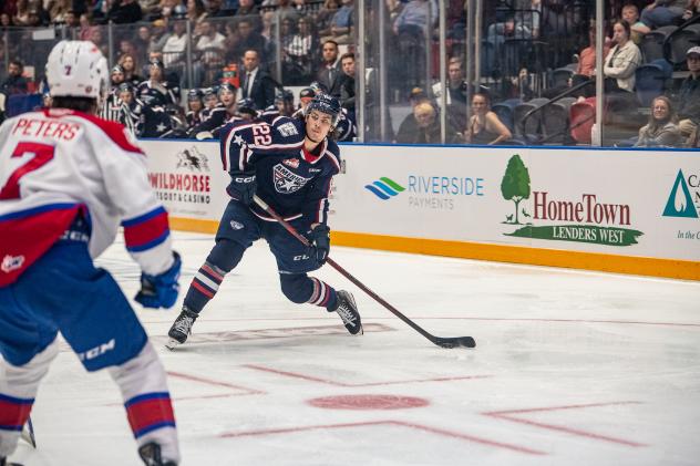 Tri-City Americans forward Parker Bell