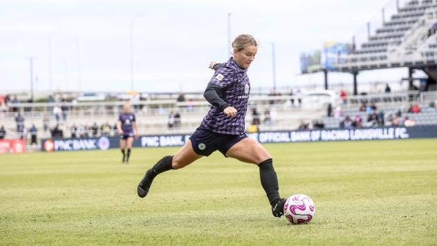 Racing Louisville FC in action