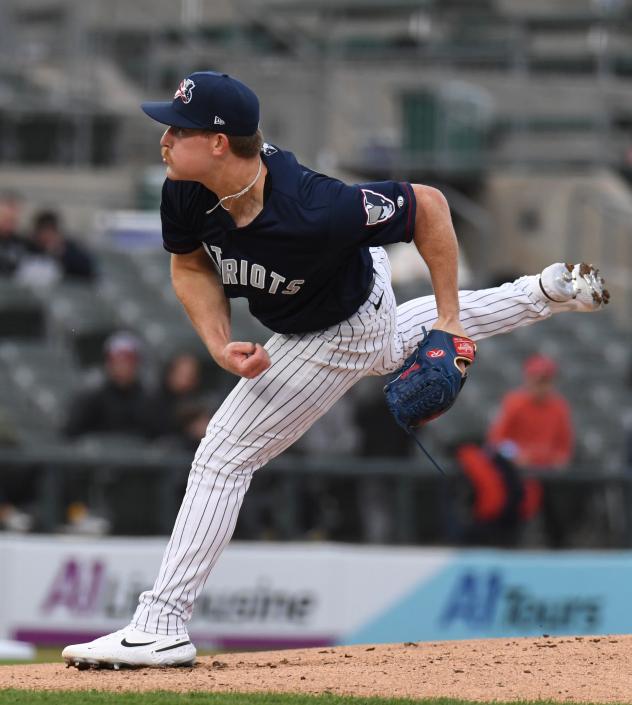 Somerset Patriots pitcher Clayton Beeter