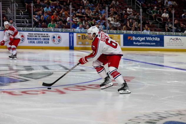 Allen Americans' Hank Crone in action