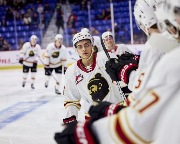 Vancouver Giants forward Ty Halaburda
