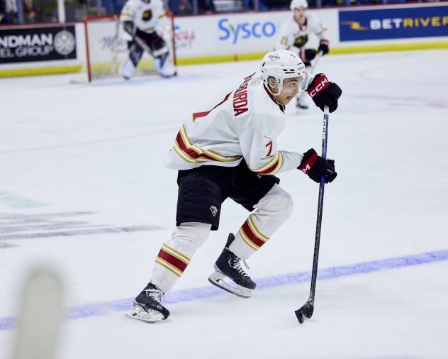 Vancouver Giants forward Ty Halaburda