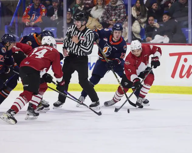 Vancouver Giants forward Ty Halaburda