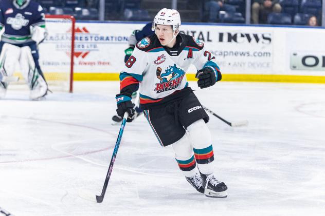Kelowna Rockets right wing Andrew Cristall