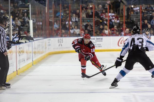 Rapid City Rush forward Weiland Parrish