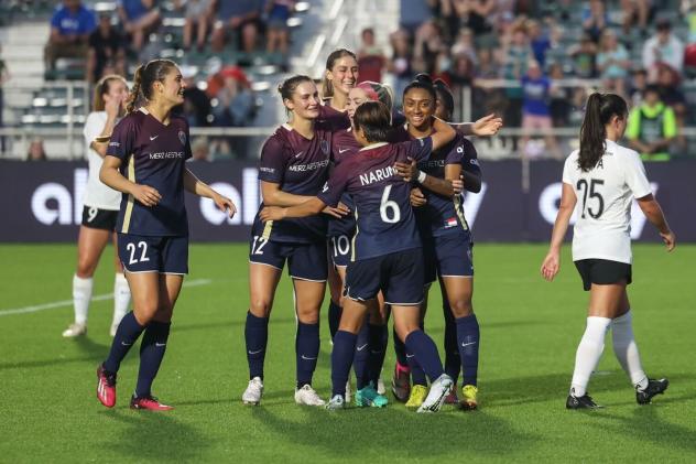 North Carolina Courage on game night