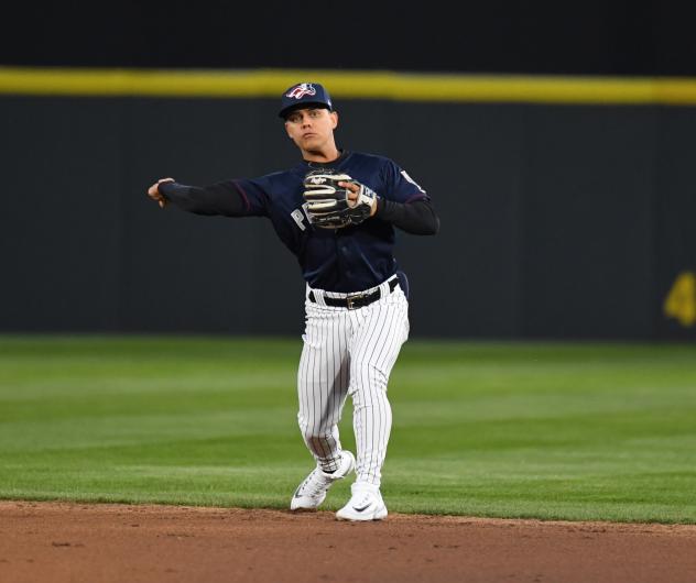Somerset Patriots pitcher Eduardo Torrealba