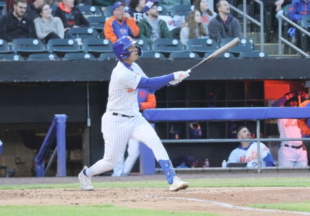 Mark Vientos of the Syracuse Mets