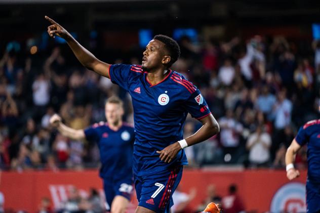 Chicago Fire FC midfielder Maren Haile-Selassie