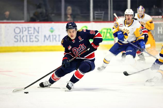 Regina Pats centre Connor Bedard