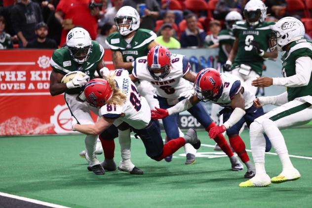 Sioux Falls Storm battle the Green Bay Blizzard