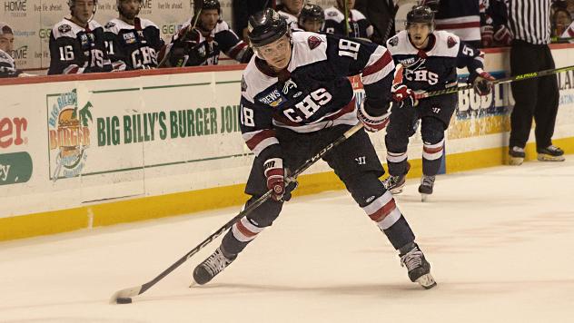 South Carolina Stingrays' Benton Maass in action