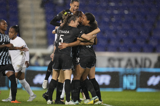 Gotham FC celebrates win