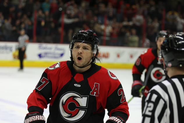 Cincinnati Cyclones' Patrick Polino on game night