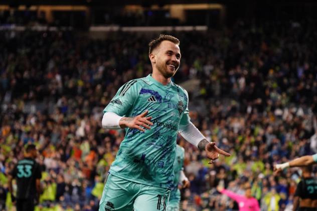 Seattle Sounders FC's Jordan Morris in action