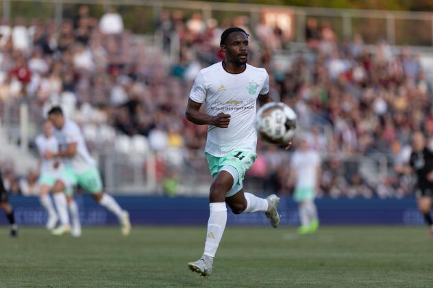 Detroit City FC defender Jalen Robinson