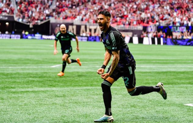 Atlanta United FC's Juan José Purata on the field